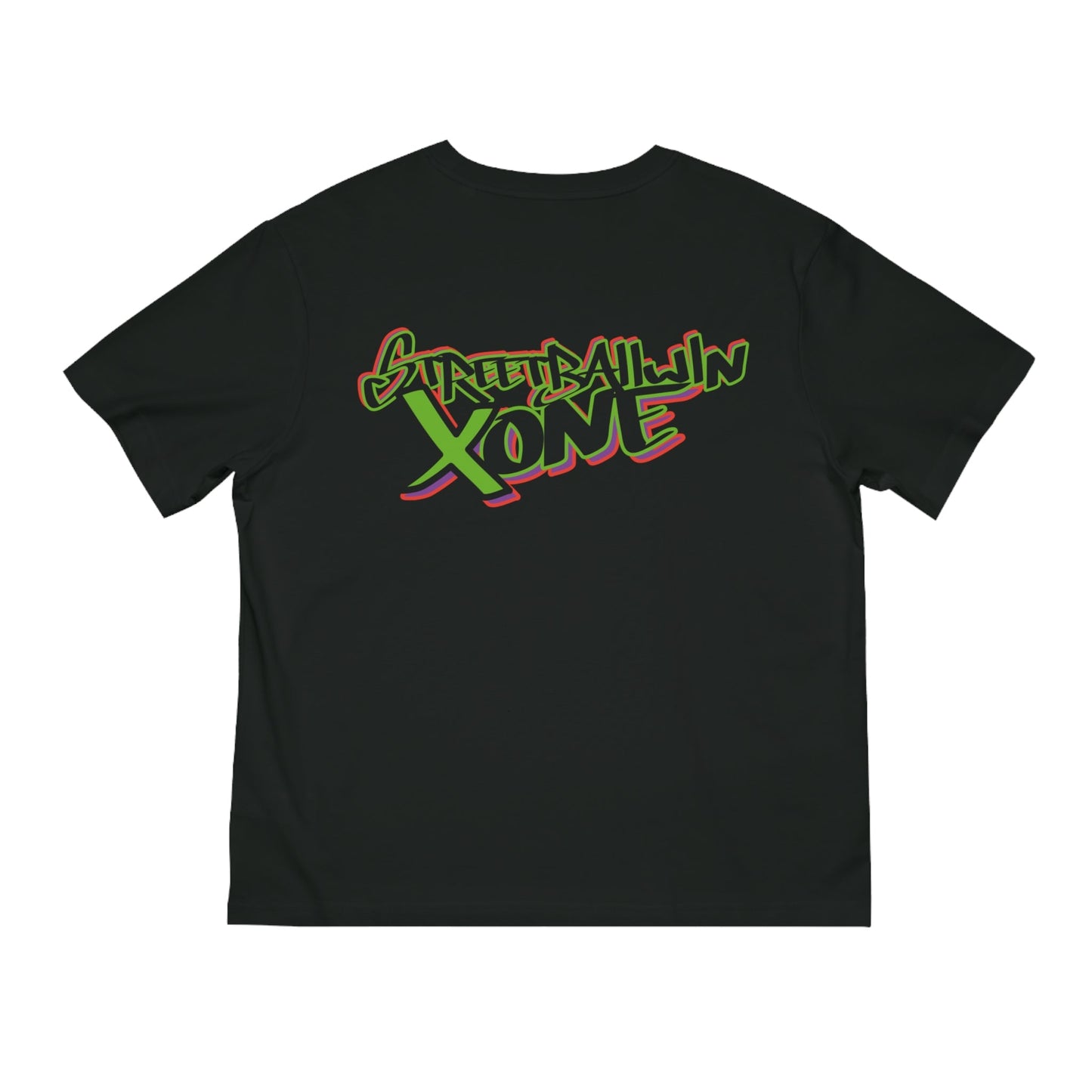 Oversize Black Tee - Back with graphics - Streetball WLN XONE