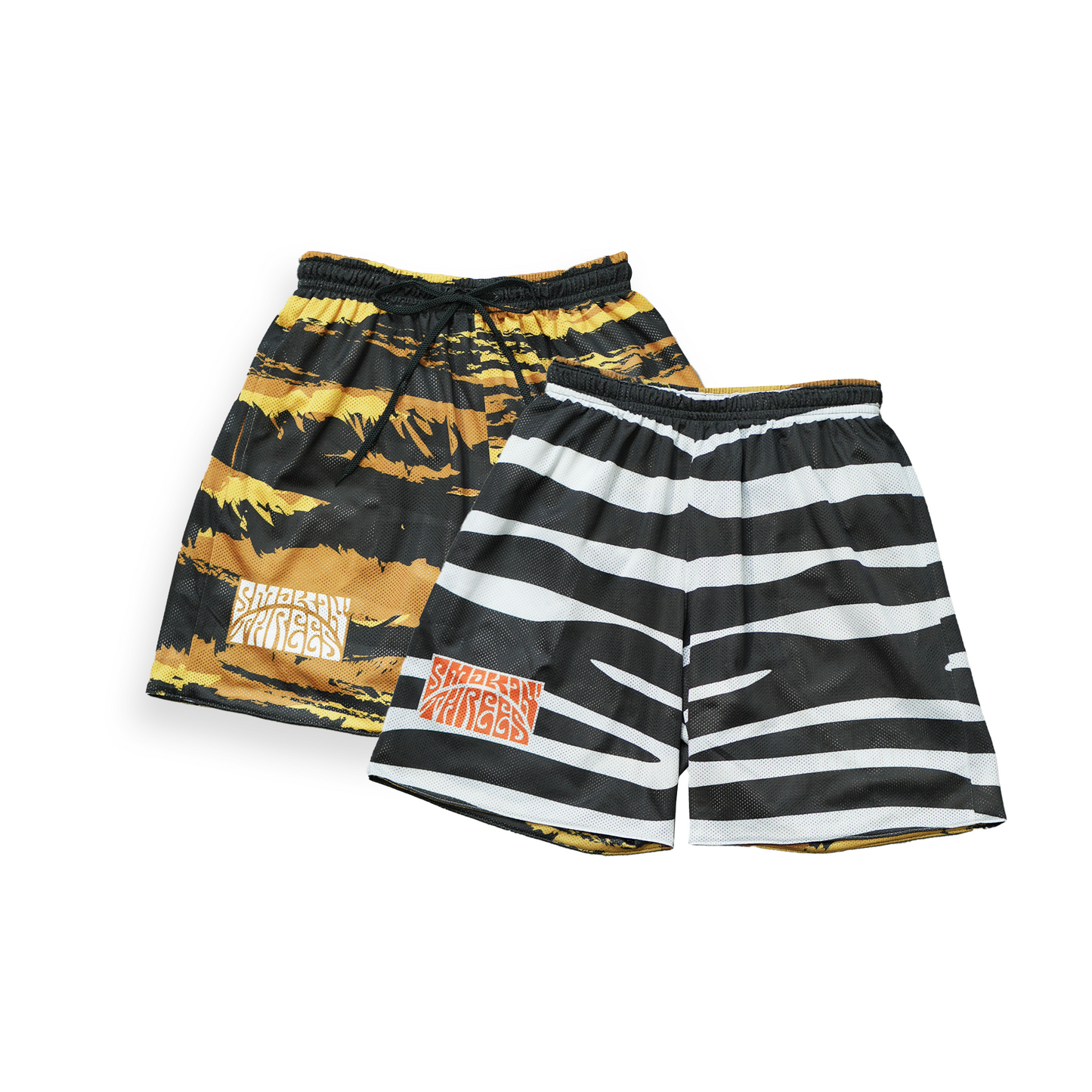 Animal Pack Shorts - Zebra / Musztardowy Tygrys