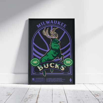 Milwaukee Bucks Poster