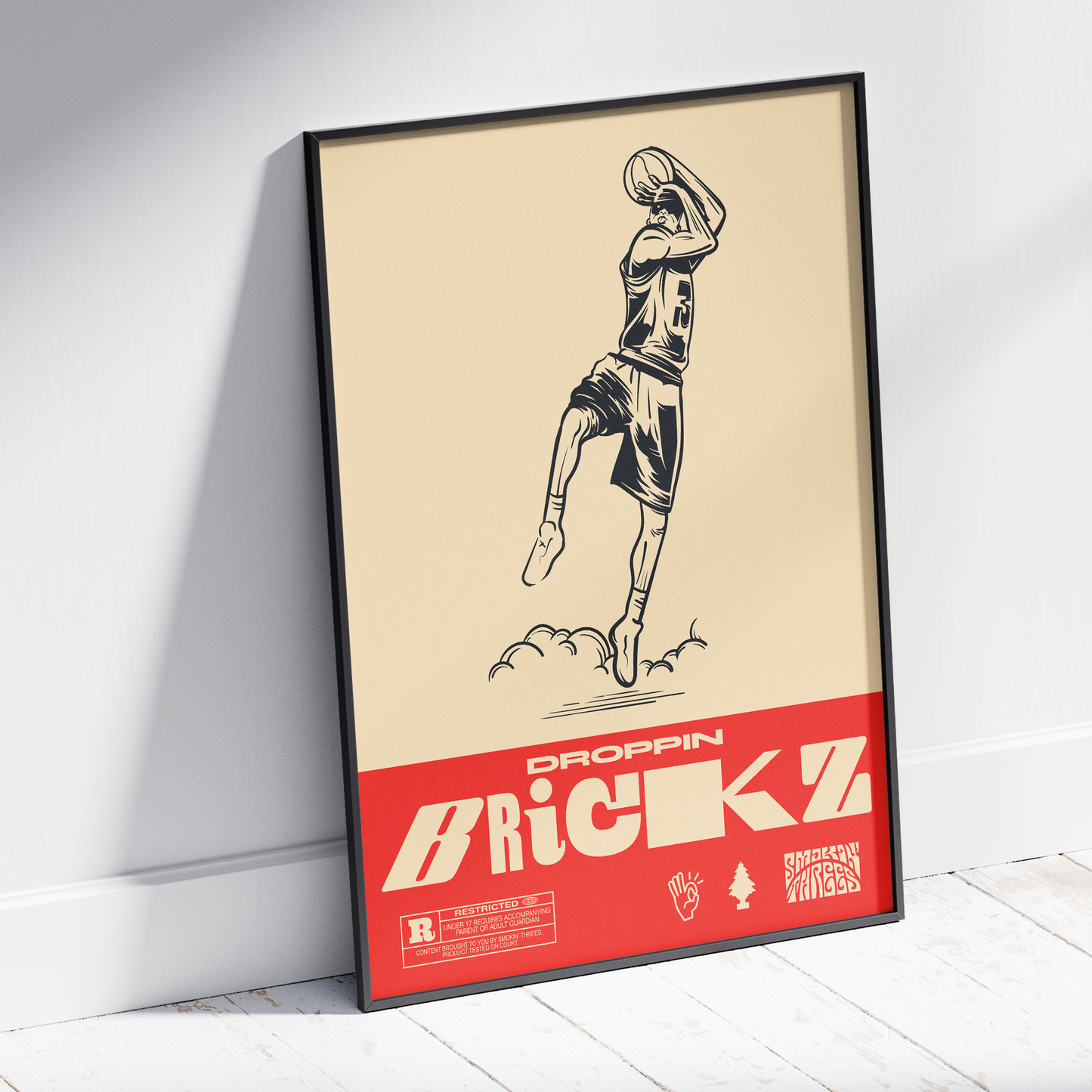 Droppin Brickz Poster