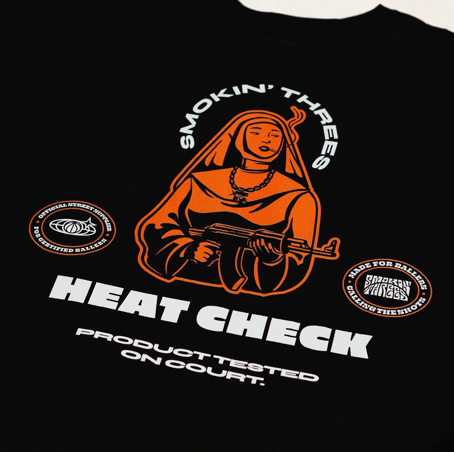 Heat Check Black Tee