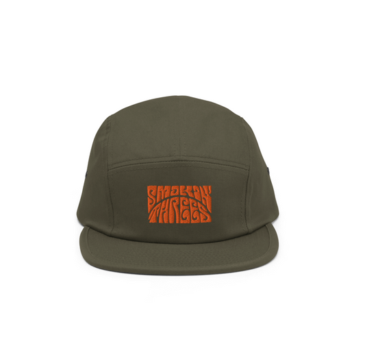 Military Green Five Panel Cap