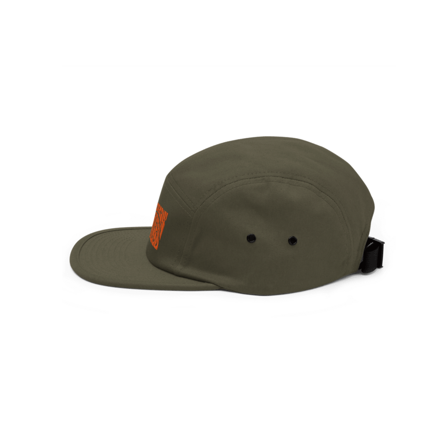 Military Green Five Panel Cap