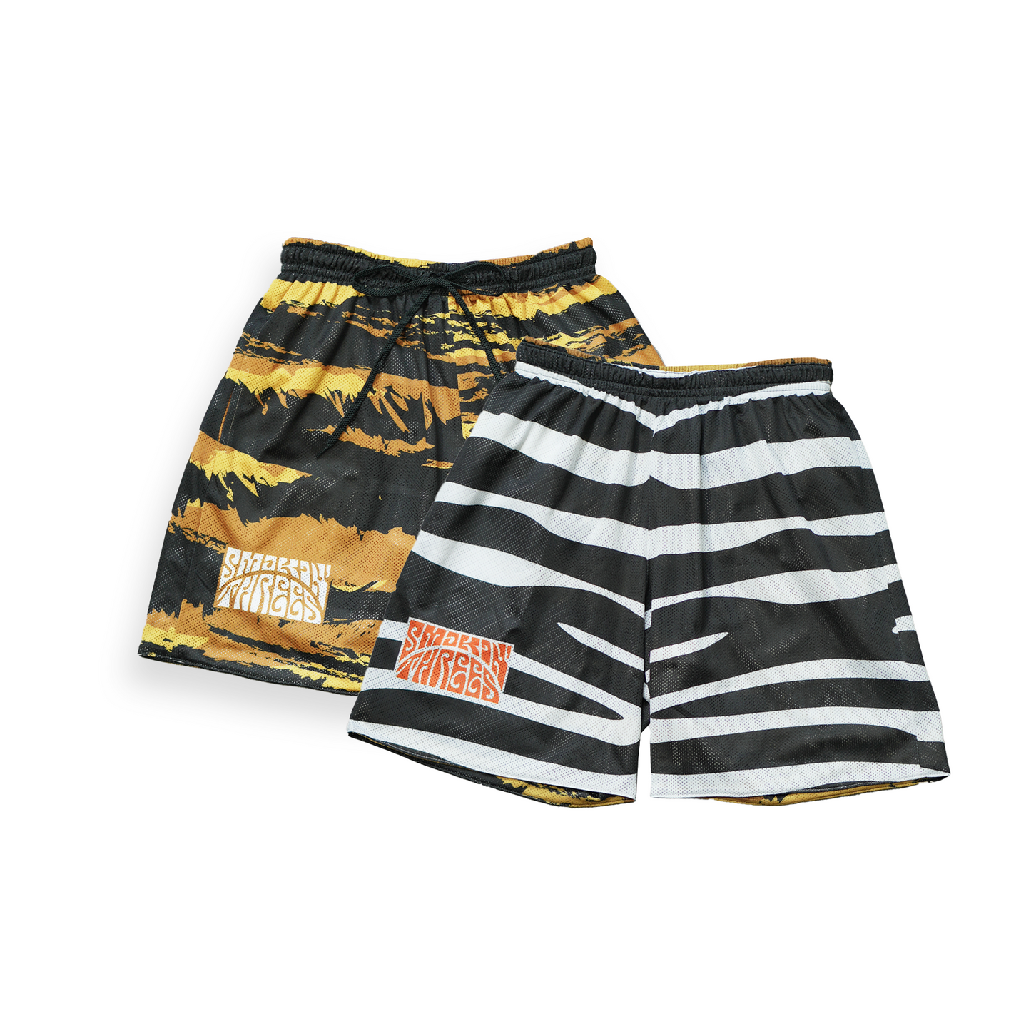 Animal Pack Shorts - Zebra / Slime Gepard