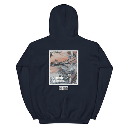 MSN Studio x Smokin' Threes - Art Made for Ballers - Navy Hoodie